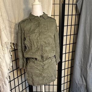 Etienne Marcel Utility Shirt Dress